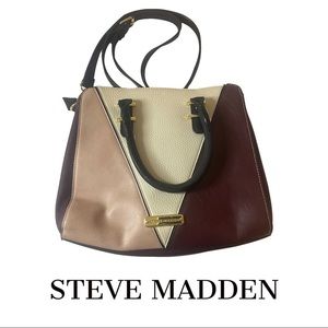 Steve Madden Geometric Tricolour Multi Bag